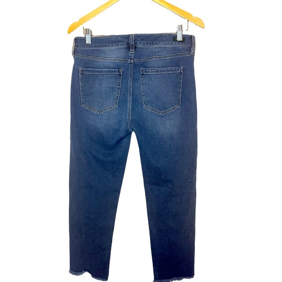 LIVERPOOL LOS ANGELES Sadie Side Decorative Zipper Crop Straight Leg. Size 8/29 - Picture 7 of 14